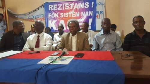Plusieurs partis politiques unissent leurs forces pour combattre l'insécurité en Haïti - Insécurité, Politiques Haïti
